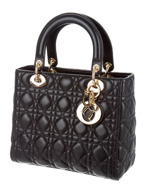 lady dior black and gold|dior lady price.